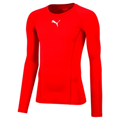 Puma Liga Baselayer Tee Ls Röd (St Olof/Kivik)
