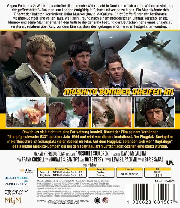 Mosquito Squadron (ej svensk text) (Blu-ray) - 2