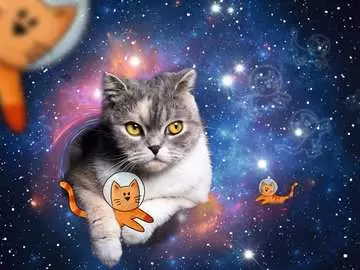 Cats In Outer Space 1500 Bitar Ravensburger