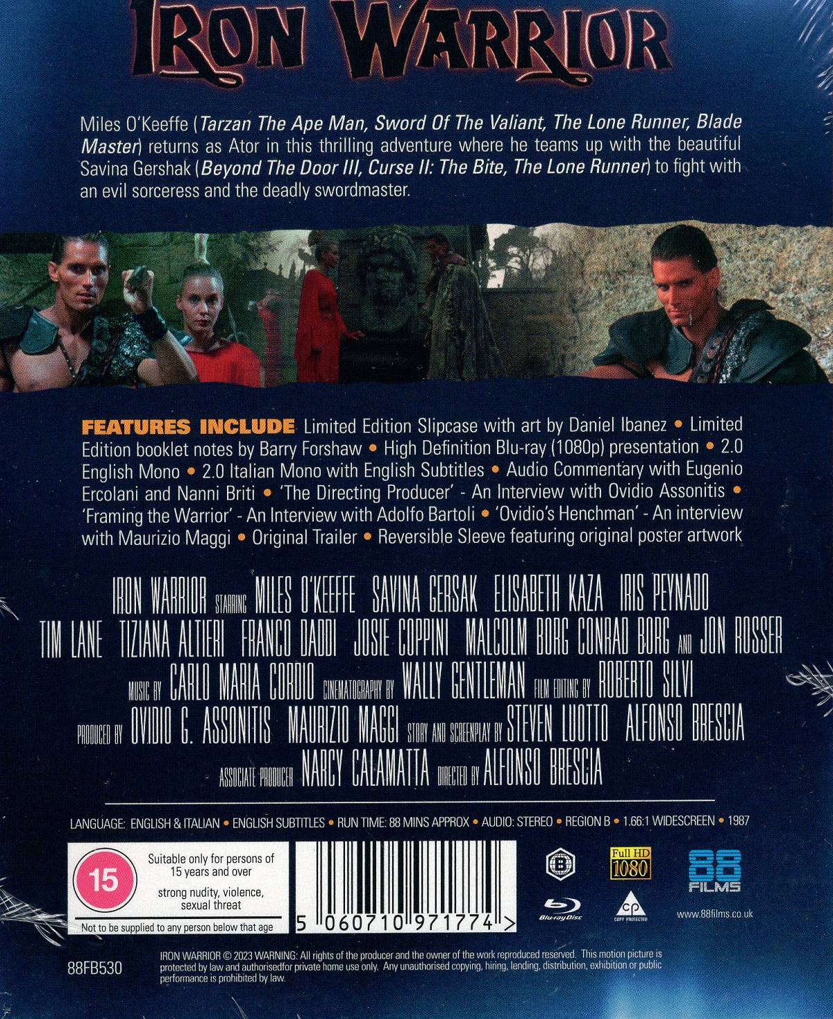 Iron Warrior (Limited Edition) (ej svensk text) (Blu-ray) - 2