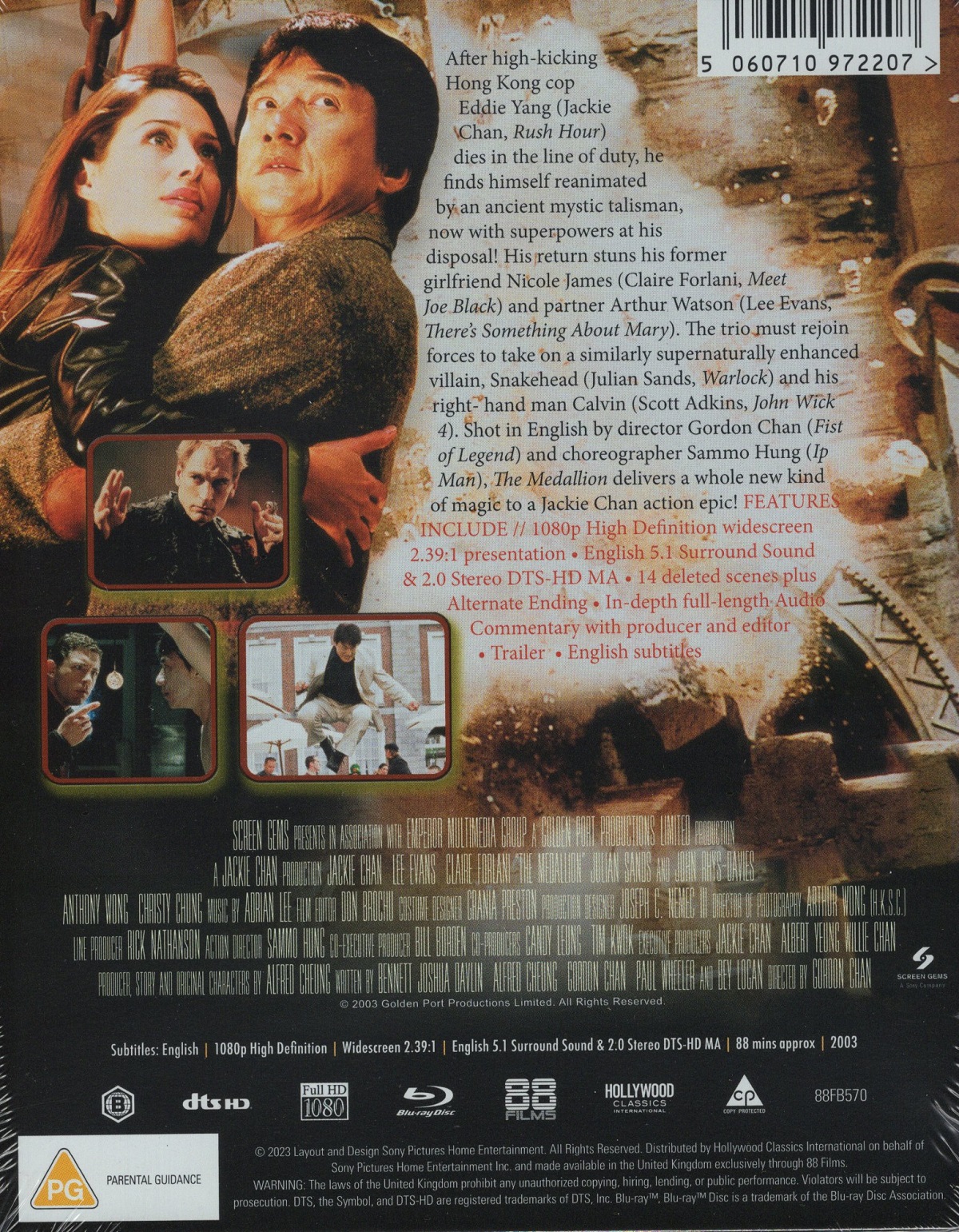 Medallion (Limited Edition) (ej svensk text) (Blu-ray) - 2