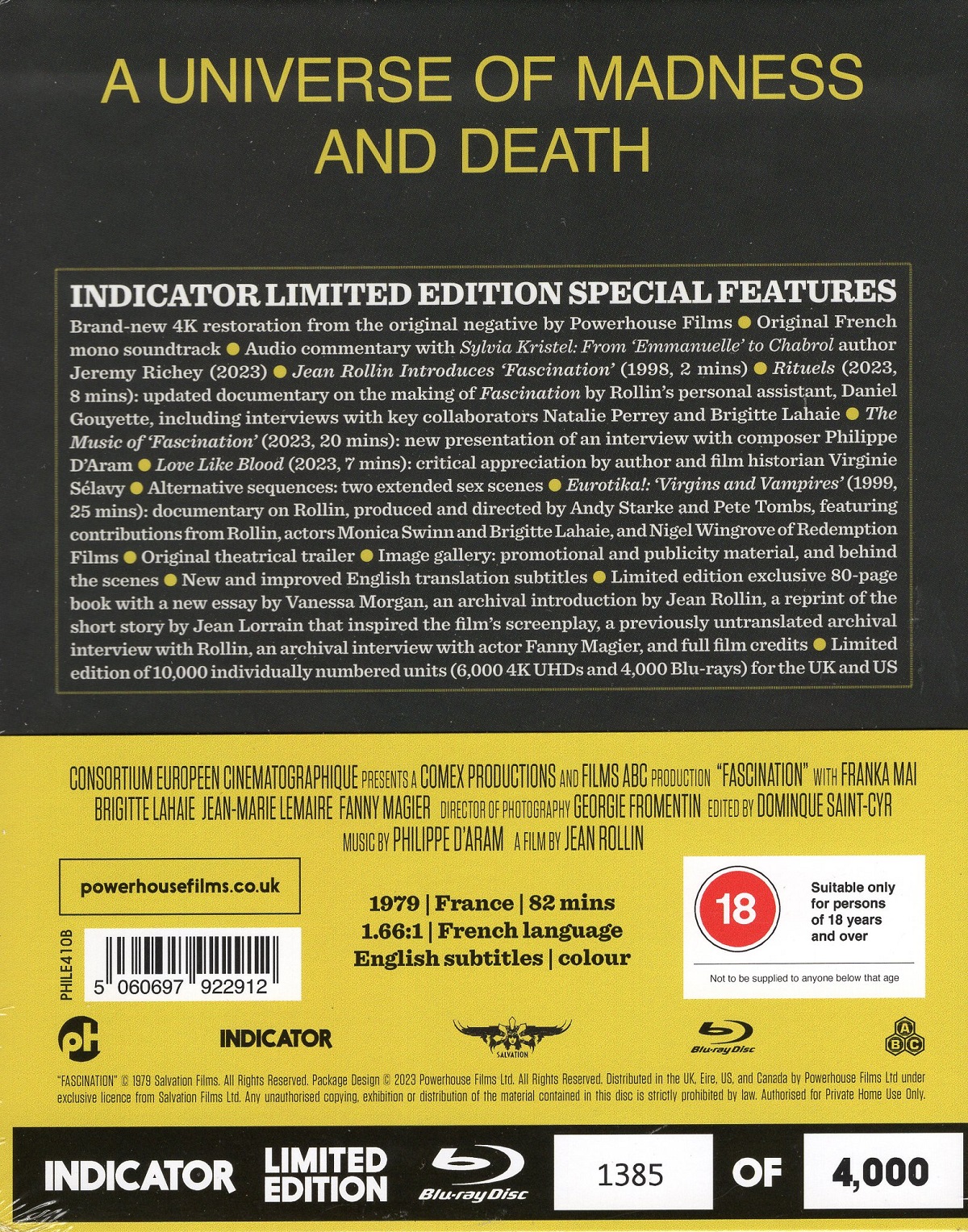 Fascination (Limited Edition) (ej svensk text) (Blu-ray) - 2