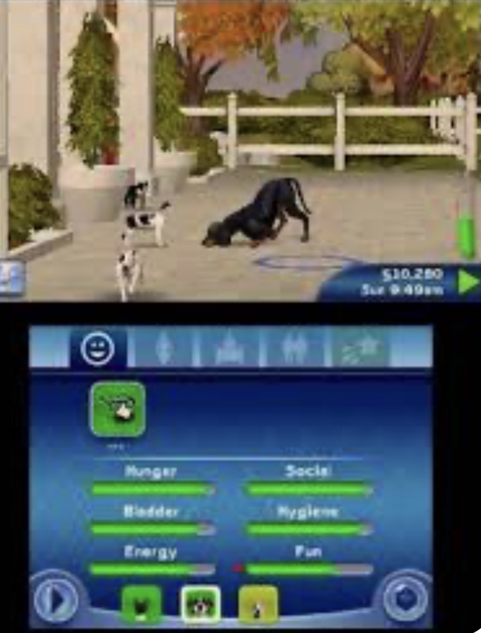 Sims 3 - Pets - 3DS - 2
