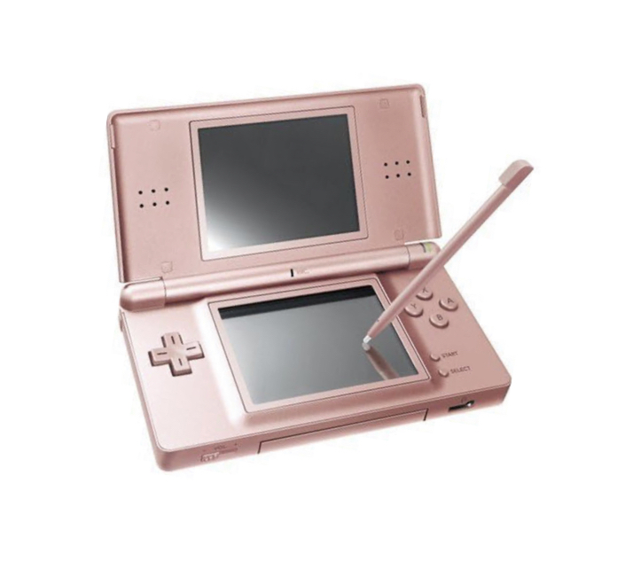 Nintendo ds lite Metallic Rose Fint skick