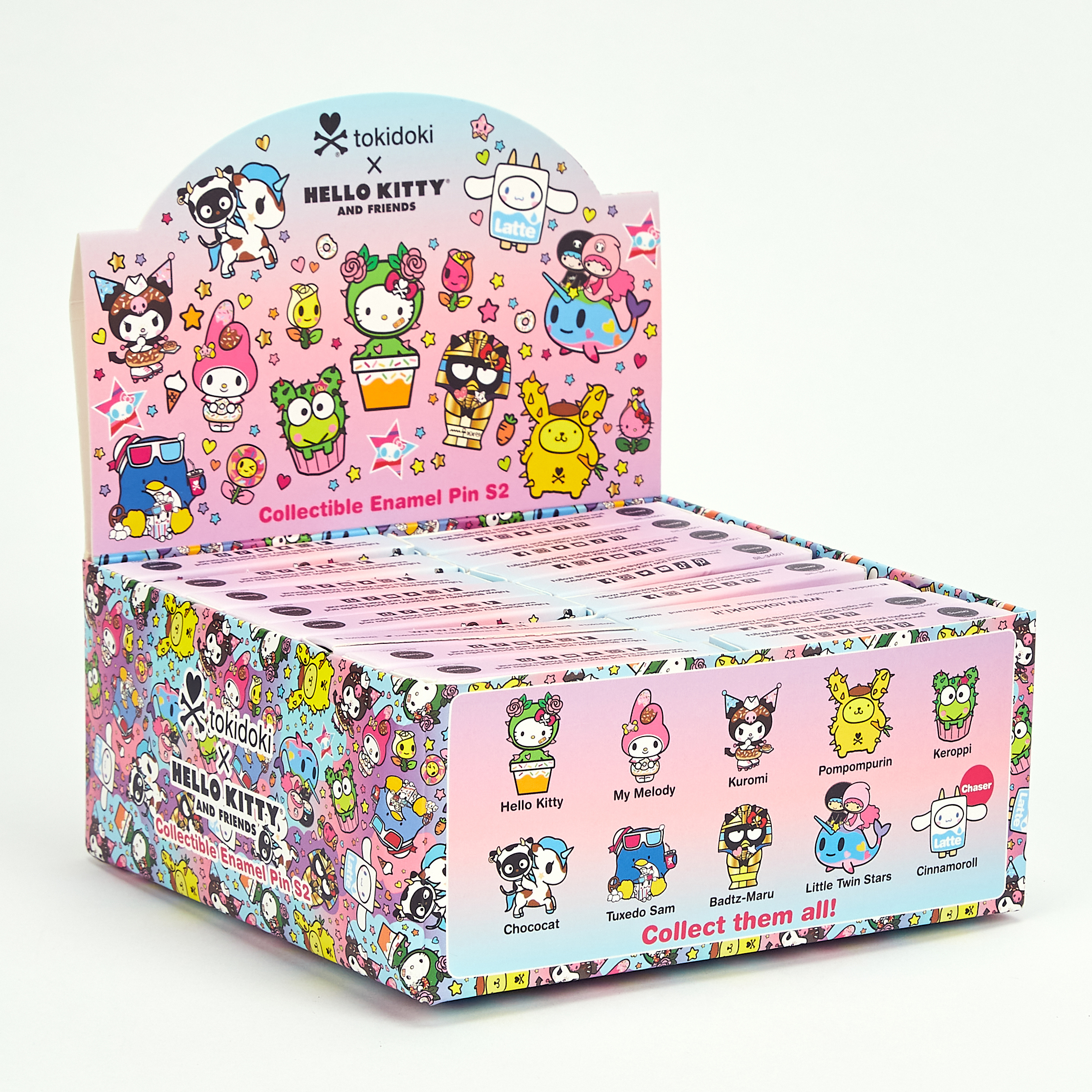 Tokidoki x Hello Kitty and Friends Series 2 Emalj Pin Blind Box - 3