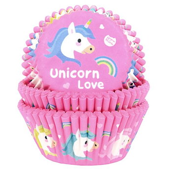Muffinsformar Unicorn Rosa 