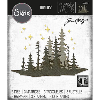 Sizzix - Dies Thinlits - Forest Shadows