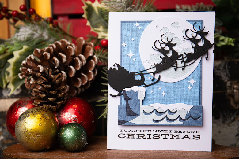 Sizzix - Dies Thinlits - Reindeer Sleigh - 3