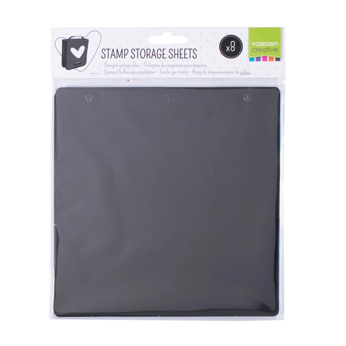 Vaessen - Stamp storage sheets 8pcs