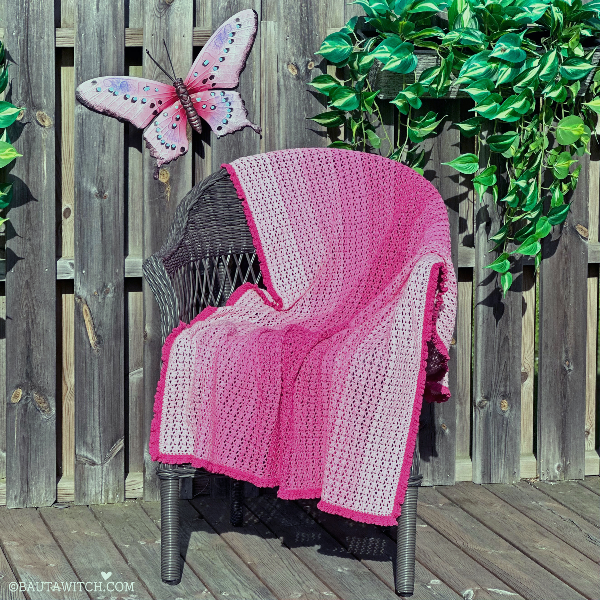 Romantisk spetspläd/wrap - 5