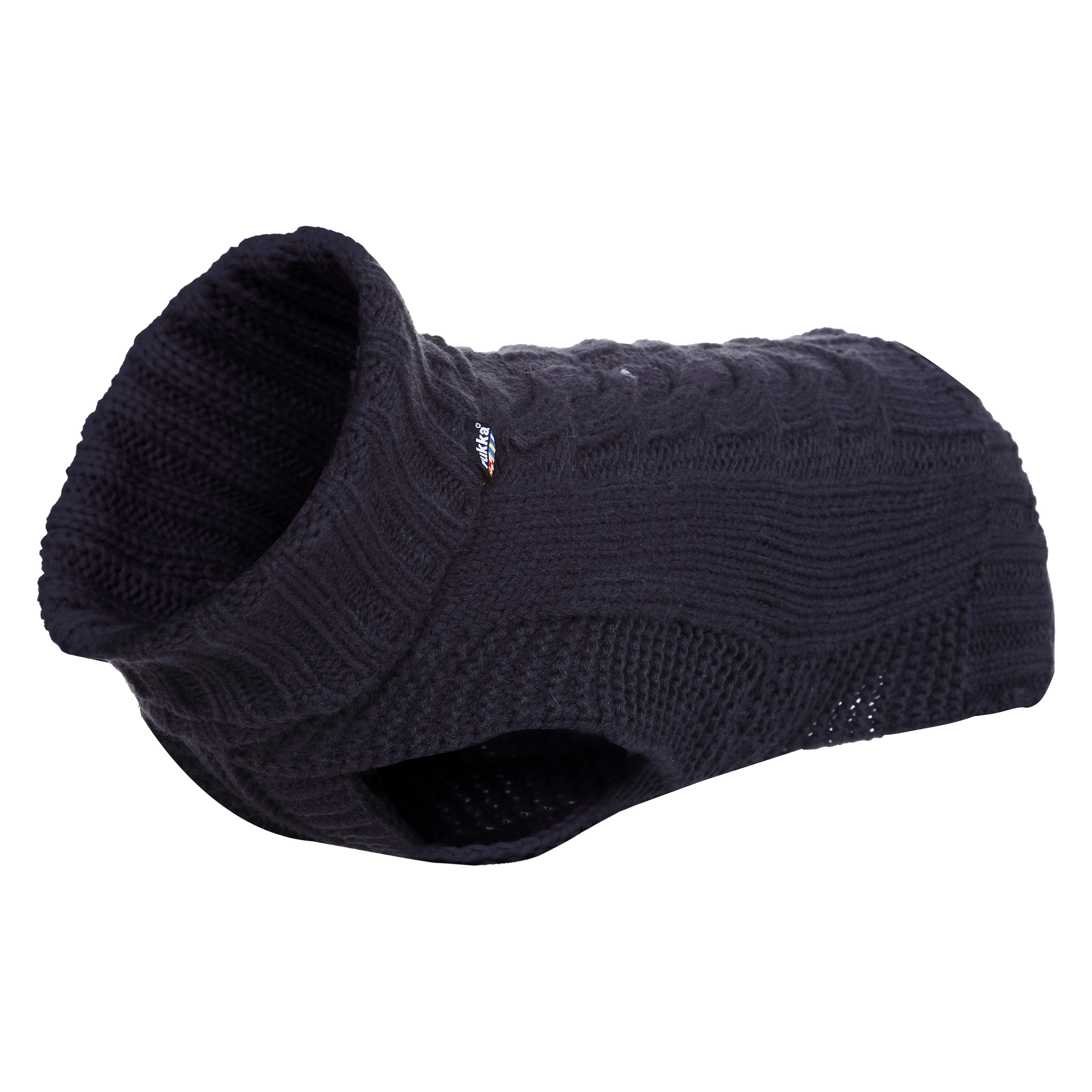 Rukka Pets Wooly Knitwear Tröja För Hund - Dark Gray (L)
