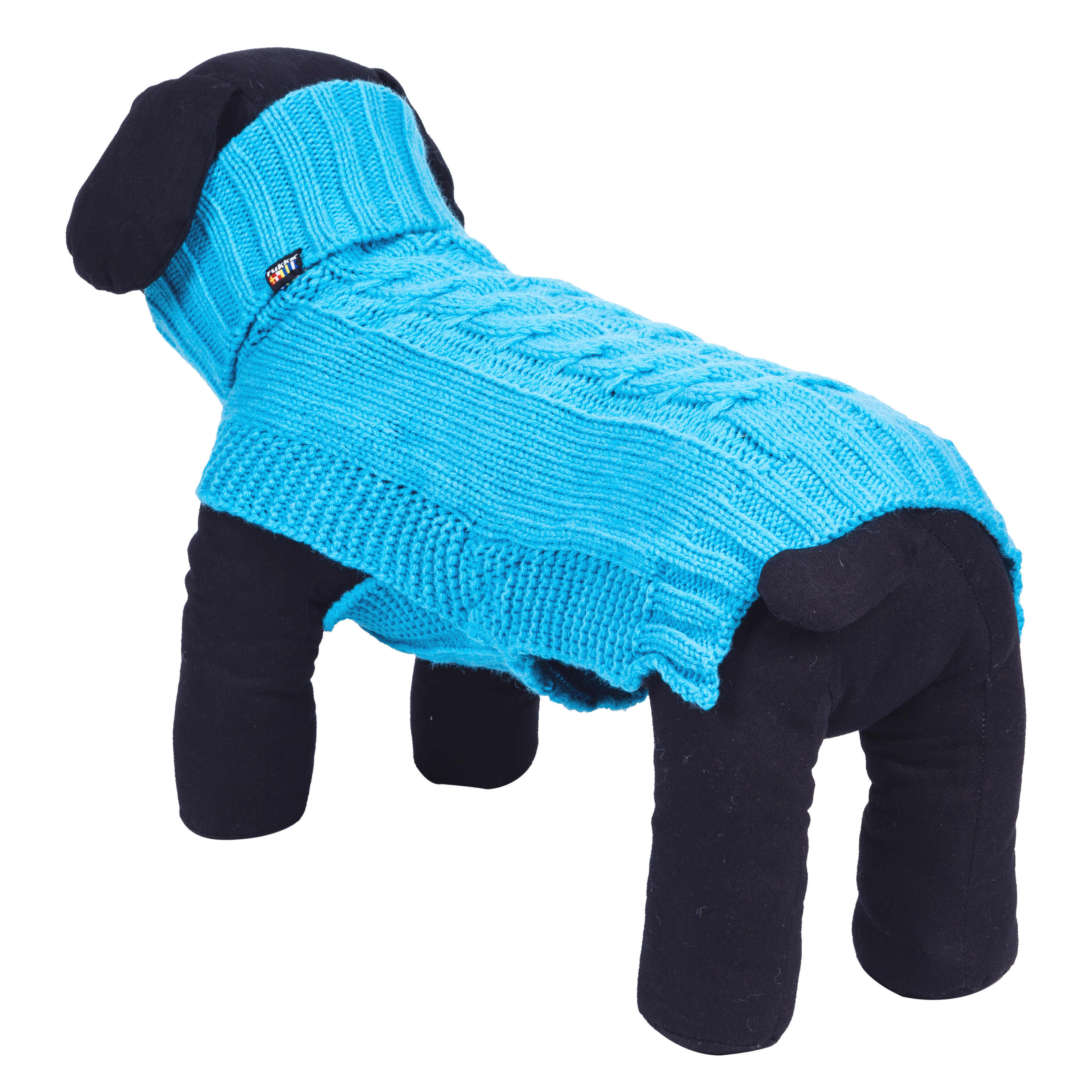 Rukka Pets Wooly Strickpullover für Hunde - Aqua