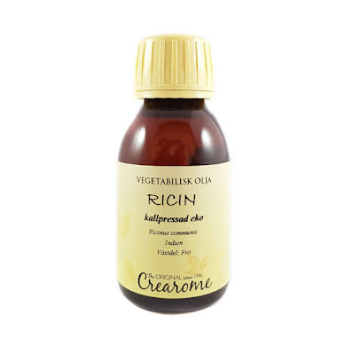 Ricinolja (Castor oil) kallpressad eko 100ml, Crearome