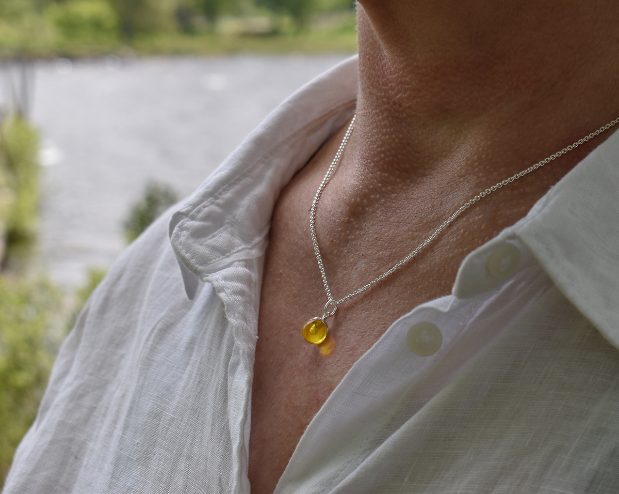 SVALÖ HONEY - yellow necklace - 2