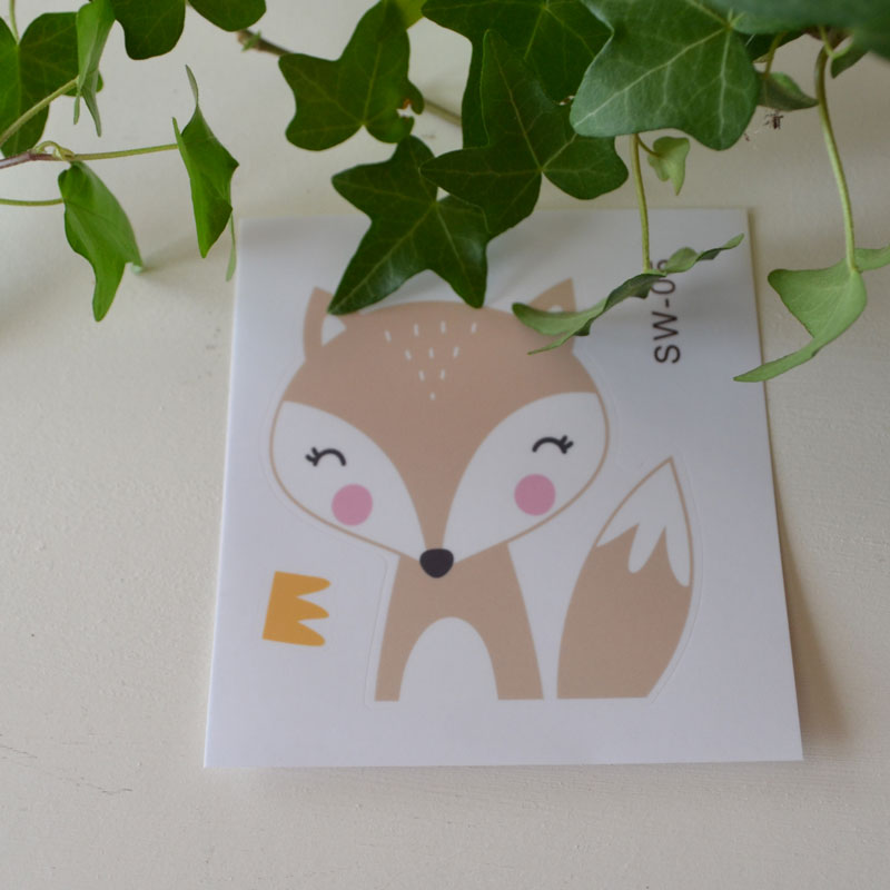 Stickersdekal - räv