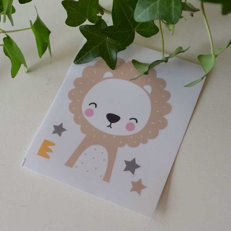 Stickersdekal - lejon