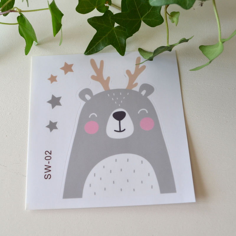 Stickersdekal - björn