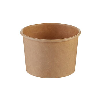 Pappersbägare 8oz 230ml  Brun 1000st
