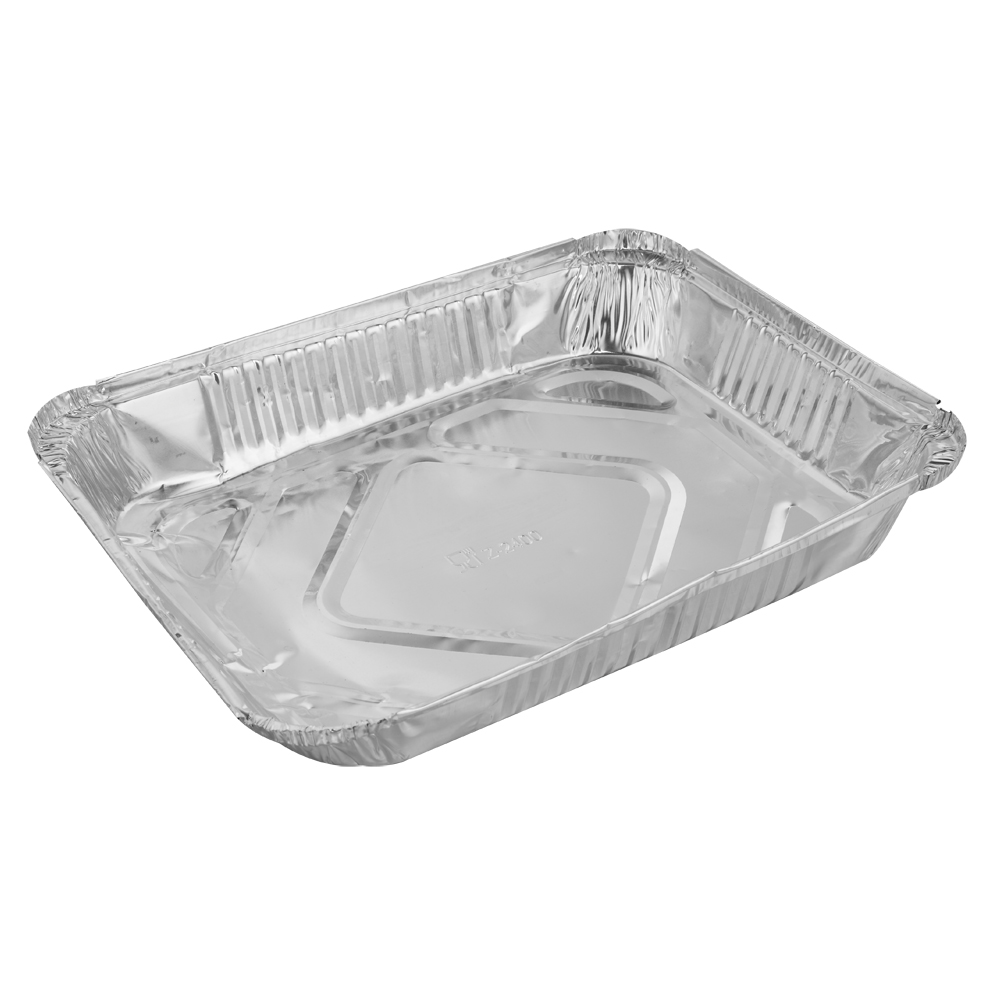 Aluminiumform 1/2 gastro 2400ml 75st