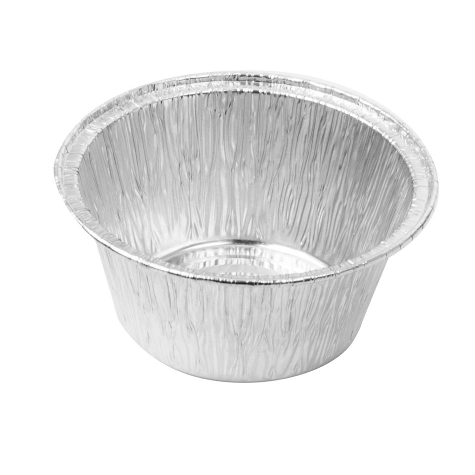 Aluminiumform rund 120ml 25st