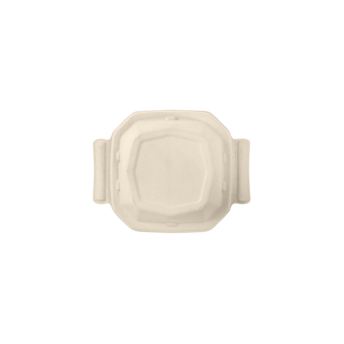 Octabaggass Bagasse Brown Lid 400 ml 320st