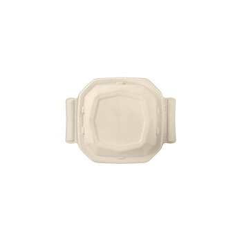 Octabaggass Bagasse Brown Lid 400 ml 320st