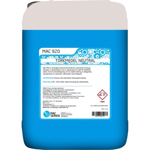 Torkmedel TO-15 Neutral 10L