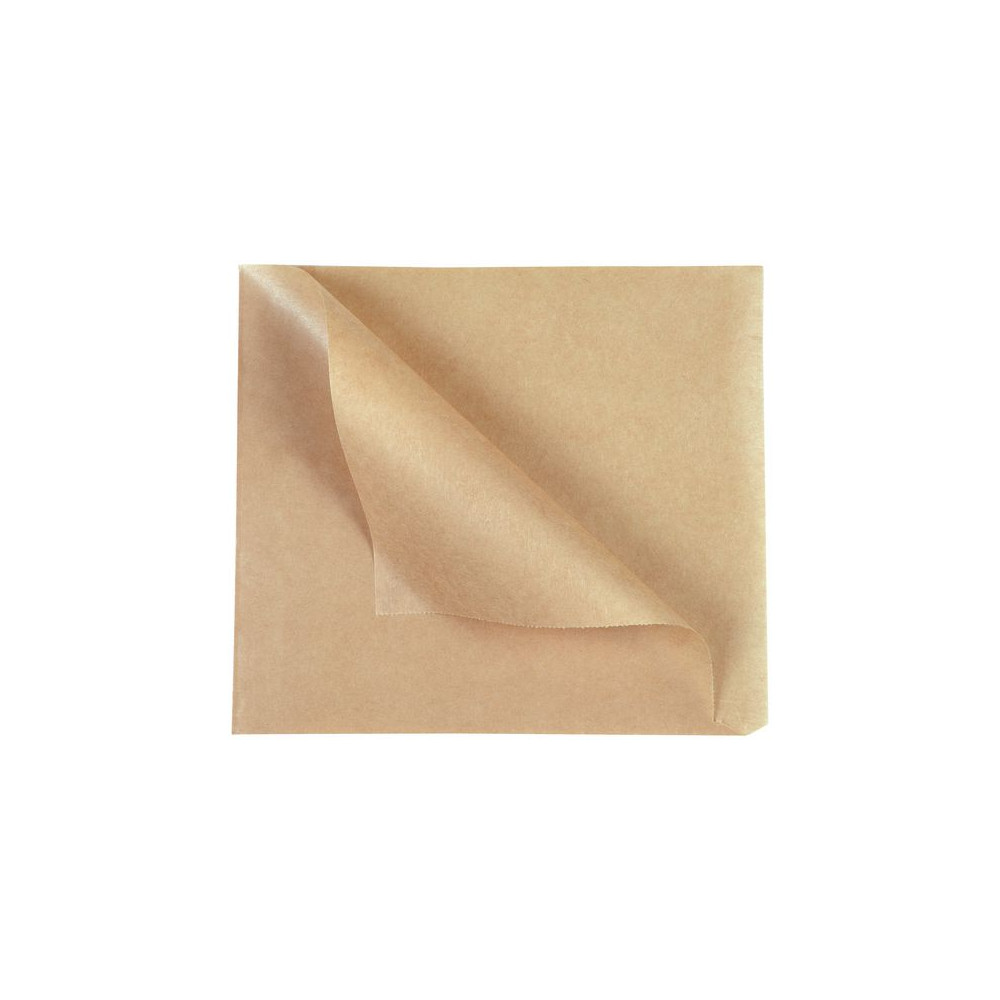 Kebabficka Brun papper  stor 19x19cm 1000st