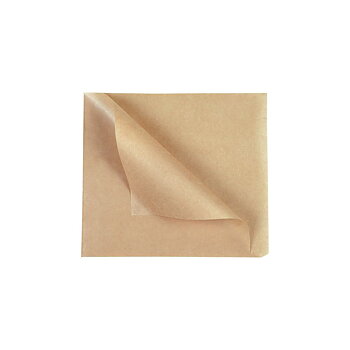 Kebabficka Brun papper  stor 19x19cm 1000st
