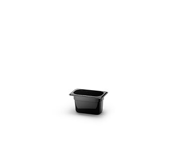 Kantin Gn 1/9 100mm Polycarb svart