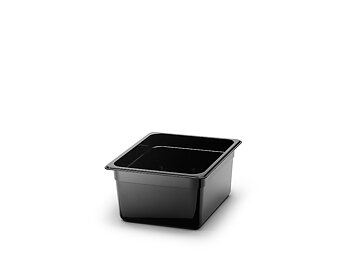 Kantin Gn 1/2 150mm Polycarb svart