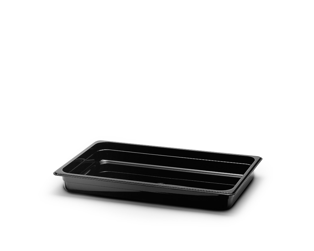 Kantin Gn 1/1 65mm svart