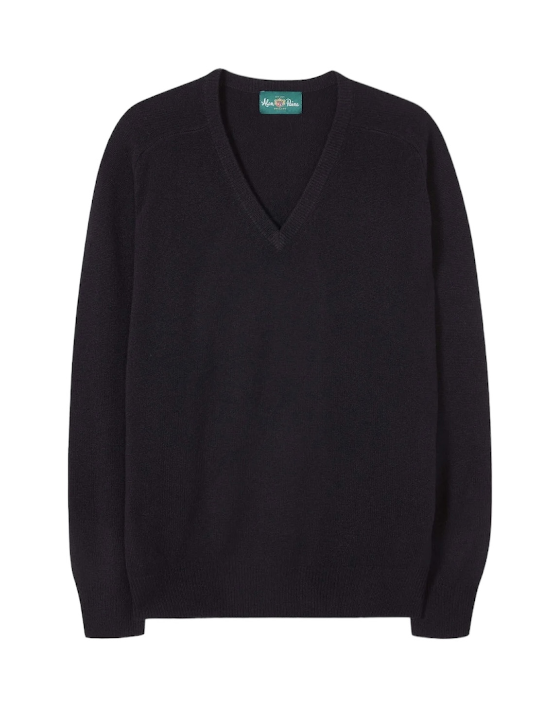 Tröja v-hals navy från Alan Paine