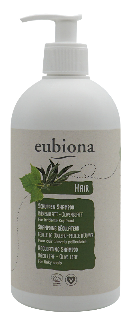 Eubiona Reglerande Ekologiskt Schampo Björk & Olivblad 500 ml - För mjäll