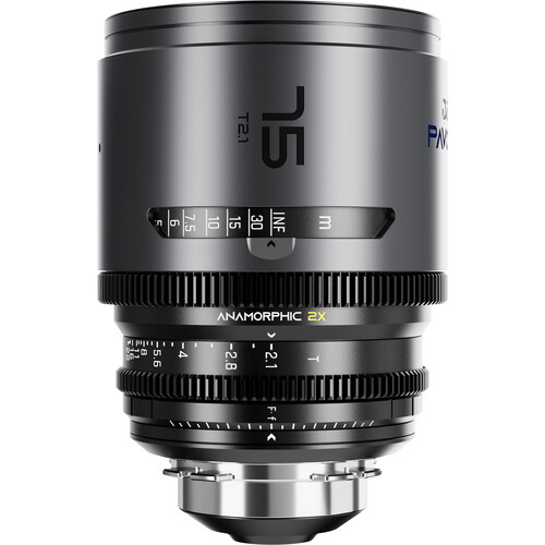 DZOFILM Pavo T2.1  2x Anamorphic Cine Prime 75mm- PL&EF mount