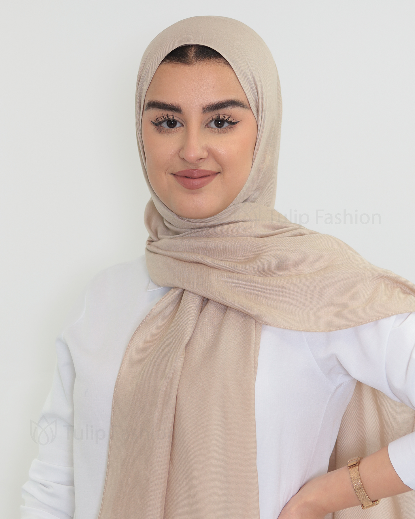 Hijab - Modal - Nude Beige
