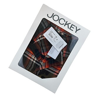 Pyjamas flanell rutig svart från Jockey