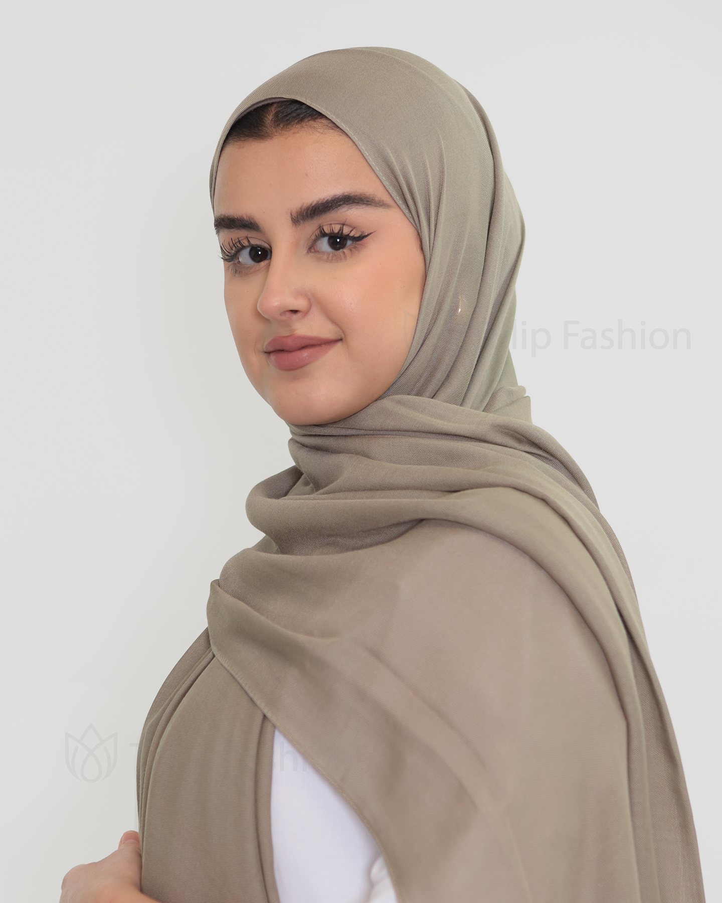 Hijab - Modal - Taupe - 2