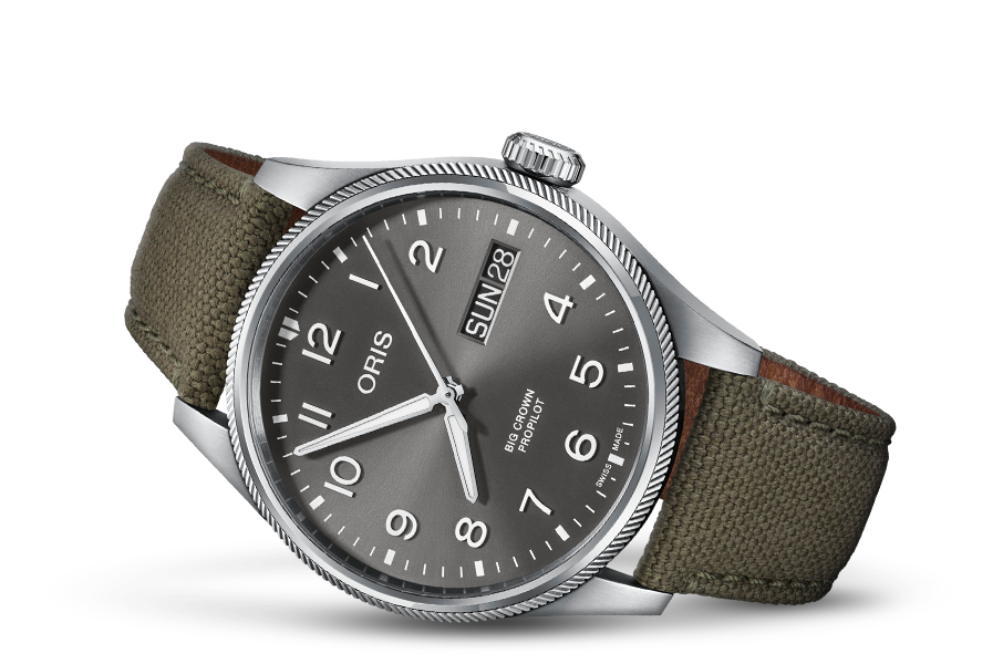 01 752 7760 4063-07 3 22 02LC Oris Big Crown ProPilot Big Date 44 grå 