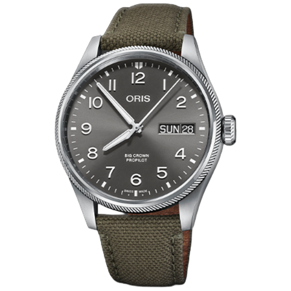 01 752 7760 4063-07 3 22 02LC Oris Big Crown ProPilot Big Date 44 grå 