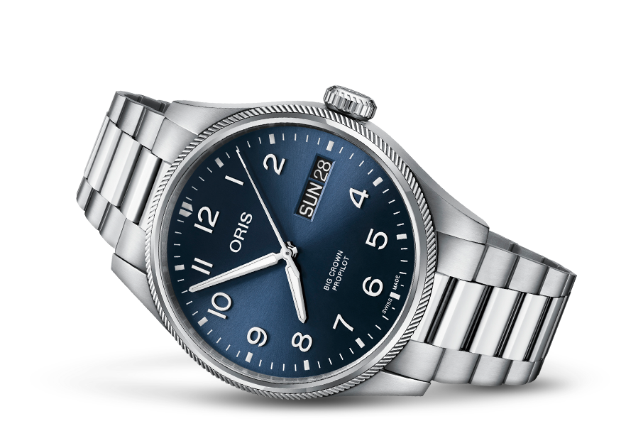 01 752 7760 4065-07 8 22 08P Oris Big Crown ProPilot Big Date 44 blå