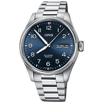 01 752 7760 4065-07 8 22 08P Oris Big Crown ProPilot Big Date 44 blå