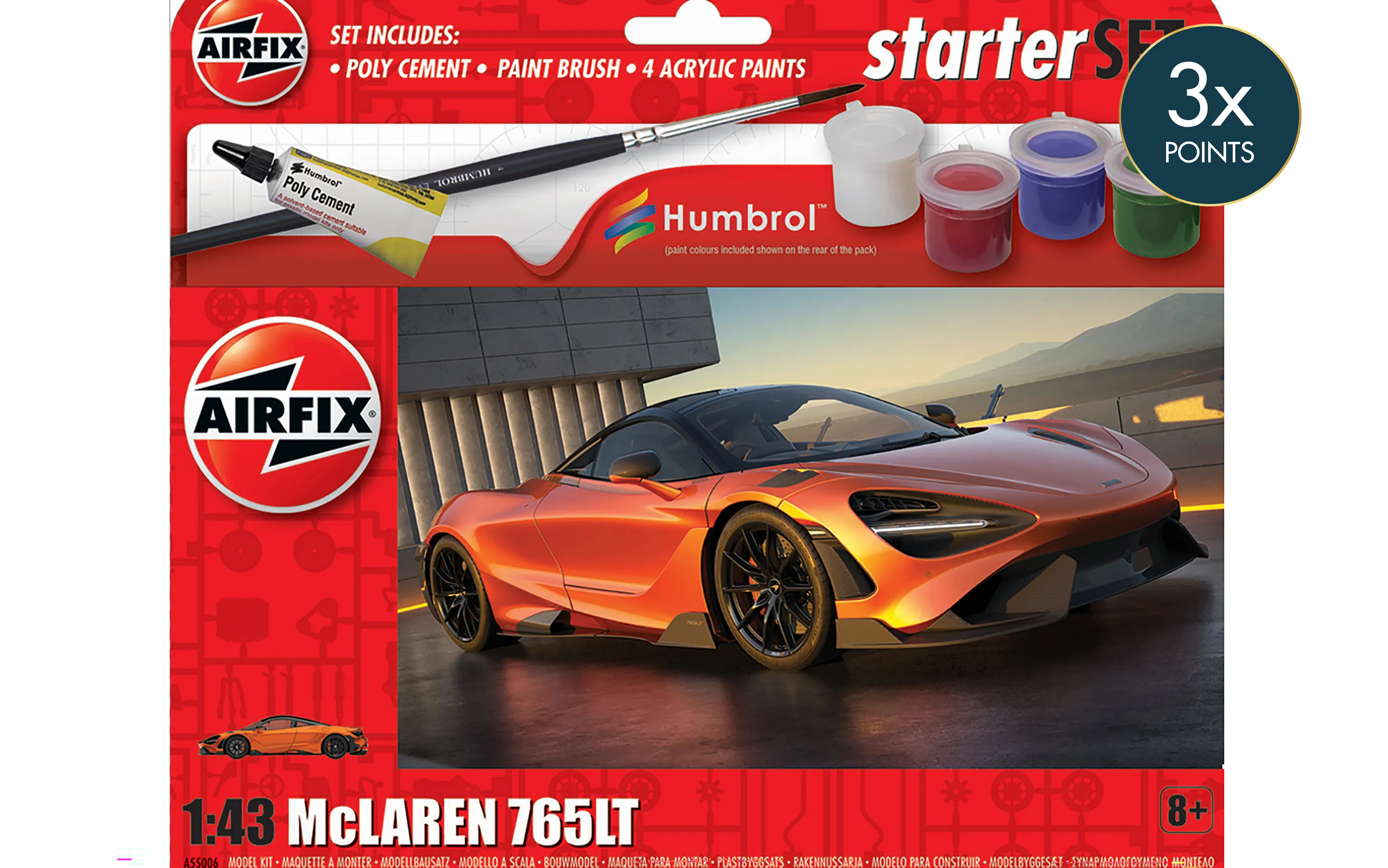 McLaren 765, Starter Set 1/43
