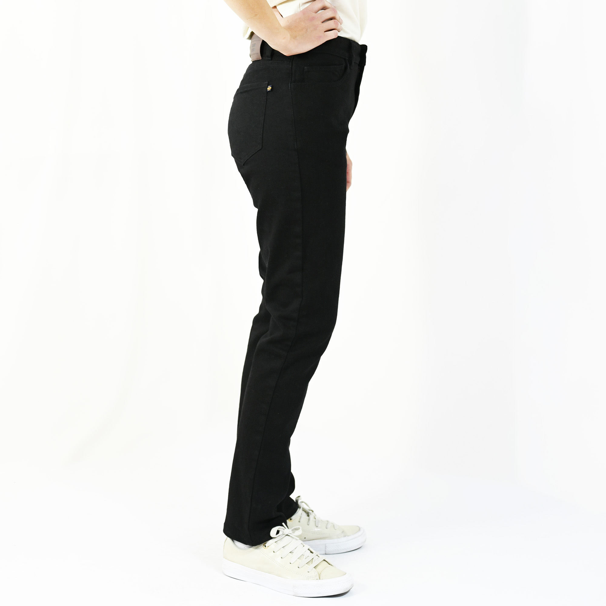 JV002W Schwarze Stretch-Jeans  - 6