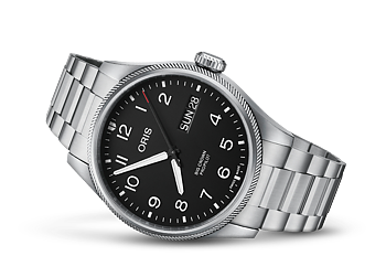 01 752 7760 4164-07 8 22 08 Oris Big Crown ProPilot Big Date 44 svart 
