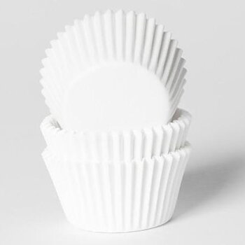 Muffinsformar Mini Vit