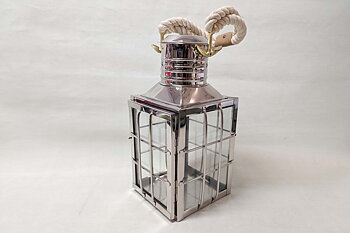 Candle lantern Dock 47x21x21 cm