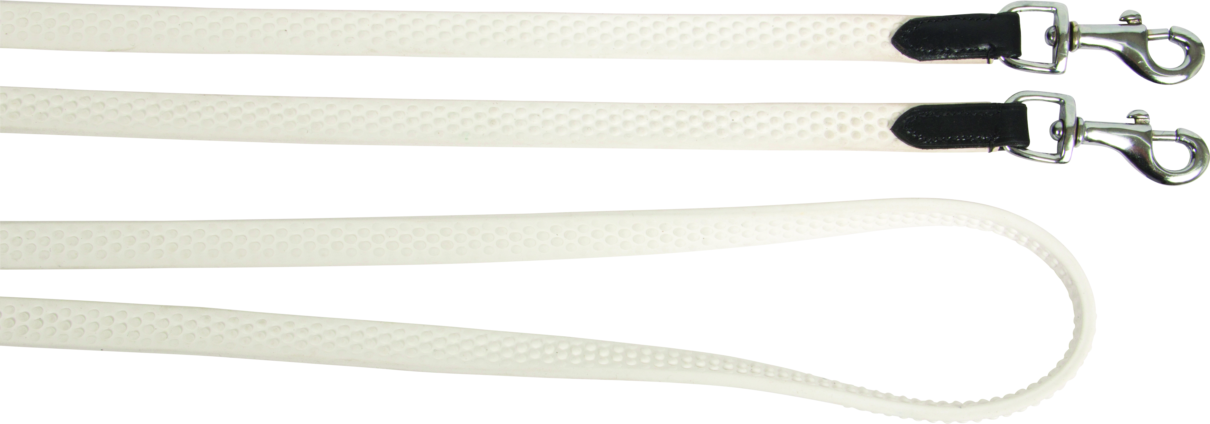 Catago biothane tøyler 2,5m hvit