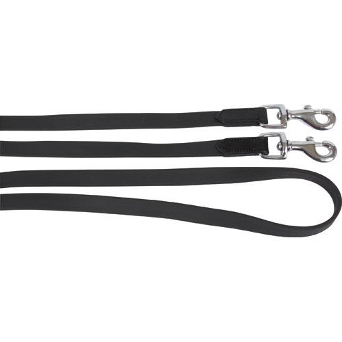 Catago biothane tøyler 2,5m sort slett