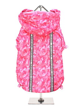 Urban Pup Pink Camouflage Print Rainstorm Regnjacka Rosa